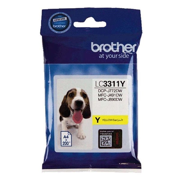 Brother Yellow Ink Cartridge - LC3311Y Carousel 1