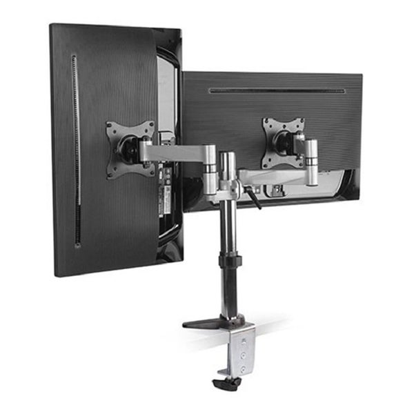 Brateck LDT11-C024 13-27" Dual Monitor Desk Mount Carousel 2