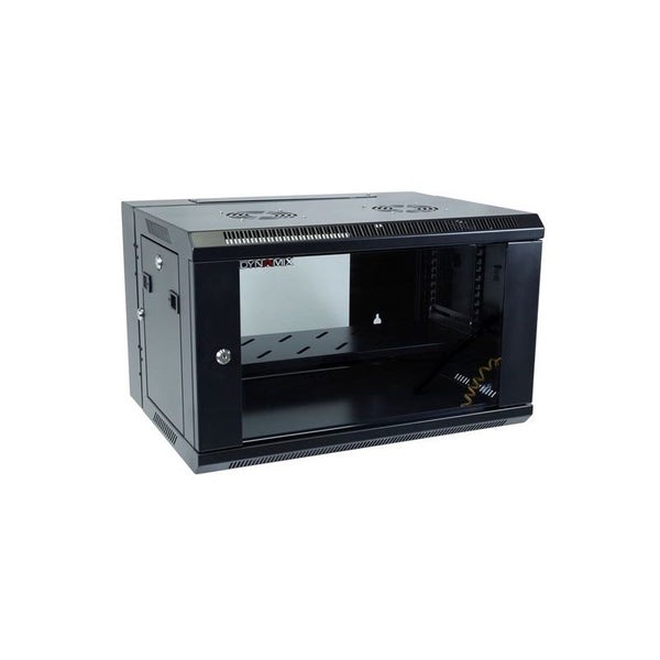 DYNAMIX 6RU Wall Mount Cabinet RSFDS6-450 - Universal Swing with Removable Ba... Carousel 1