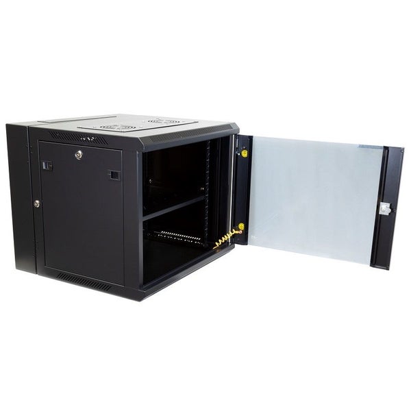 DYNAMIX 9RU Wall Mount Cabinet RSFDS9 - Universal Swing with Removable Back M... Carousel 2