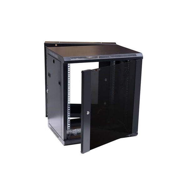 DYNAMIX 9RU Cabinet RSFDSL9 - LITE Swing Wall Mount Cabinet 600 x 550 x 501mm Carousel 1