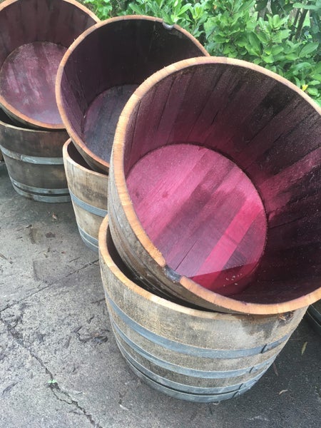 Wine Barrel Half Carousel 1
