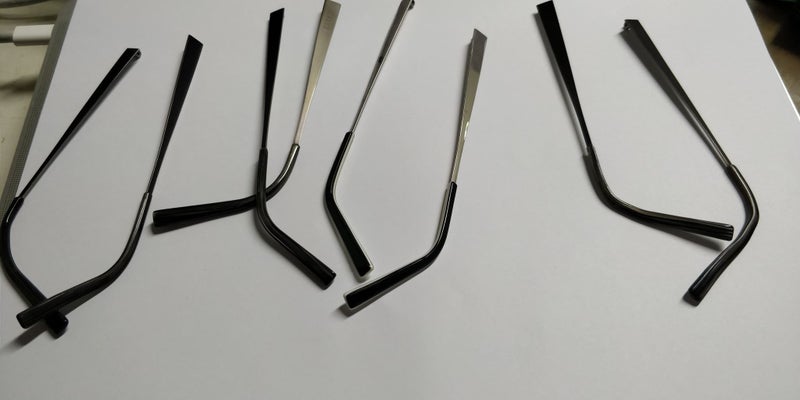 FERAUD: 4 pairs of excellent of Temples for Specs Carousel 1