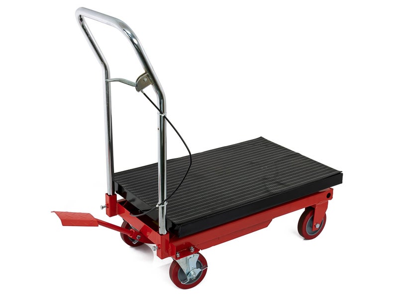 Cart Trolley Scissor Lift Hydraulic Table - 225kg TOOLCHIEF *RRP $479.00 Carousel 2