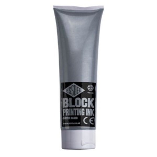 Essdee Block Print Ink 300ml Met Silver Carousel 2