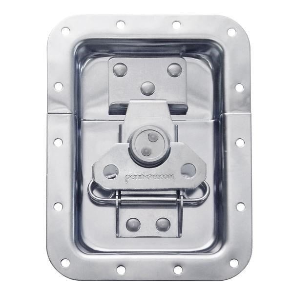 Penn Elcom - L925/525S - Large Latch in Plain Dish - Stainless Steel Carousel 1