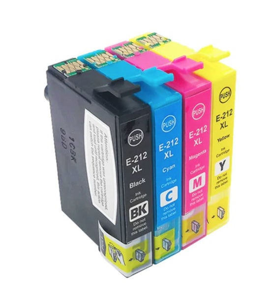 Epson 212XL Ink Cartridges Suits Printers WF2830, WF2850, XP3100 , XP3105 Comp. Carousel 1