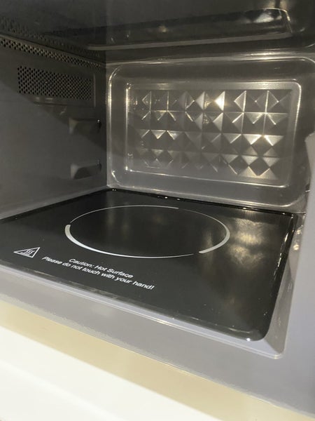 Midea 23L Flatbed Microwave Black Carousel 2