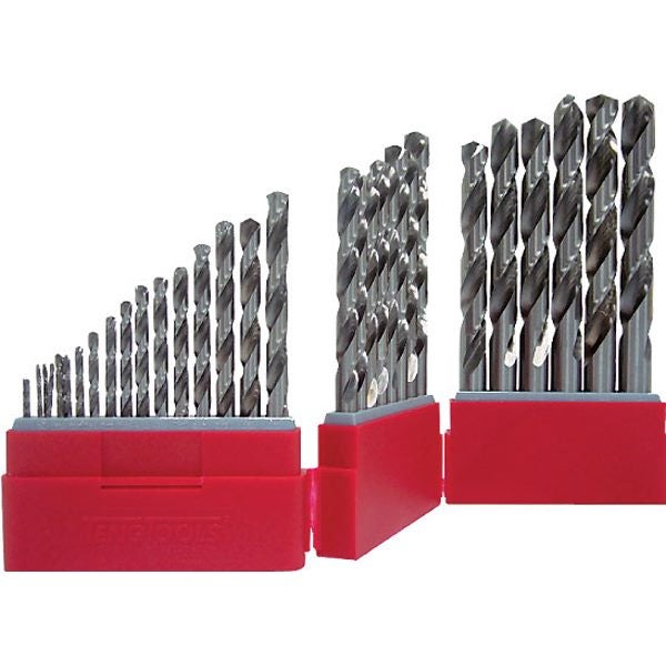 Teng 34pc Drill Bit Set 1.0-13mm/+0.5 DIN338 Carousel 1