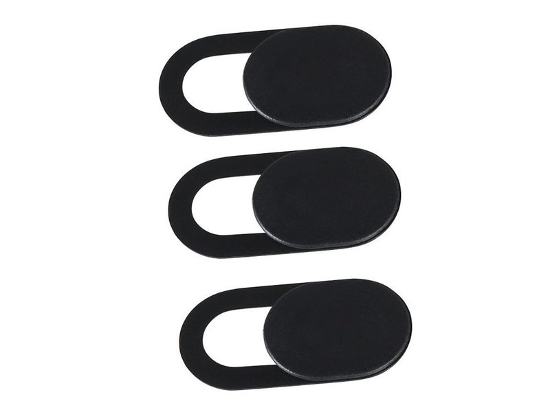 Webcam Cover 3Pcs BLACK for Laptop PC Tablet and Phone NZ STOCK FAST DELIVERY Carousel 1