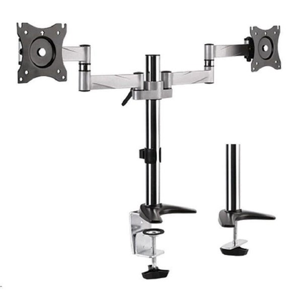 Brateck LDT11-C024 13-27" Dual Monitor Desk Mount Carousel 1