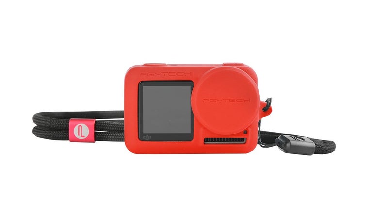 PGYTECH Silicone Rubber Case (Red) for OSMO Action Camera (First version only) Carousel 1