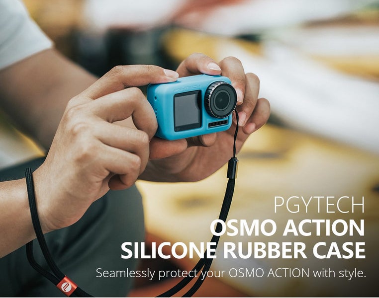PGYTECH Silicone Rubber Case (Red) for OSMO Action Camera (First version only) Carousel 2
