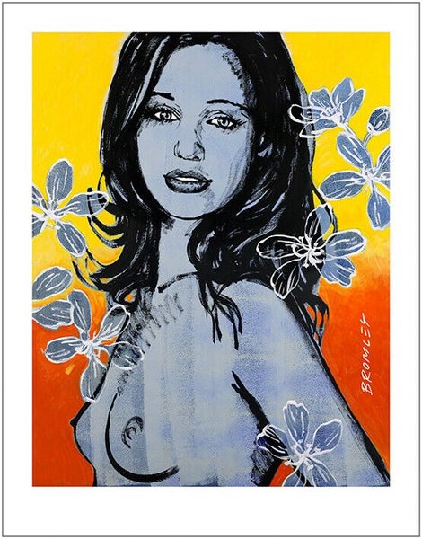 DAVID BROMLEY Nude "Gillian" Printers Proof Print PP 36cm x 28cm Carousel 1