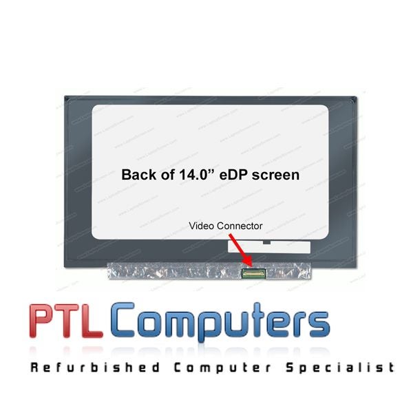 14'' Laptop Screen Slim 30 Pin N140HCA-EAE IPS 1920 x 1080 Matt ( No Bracket ) Carousel 1