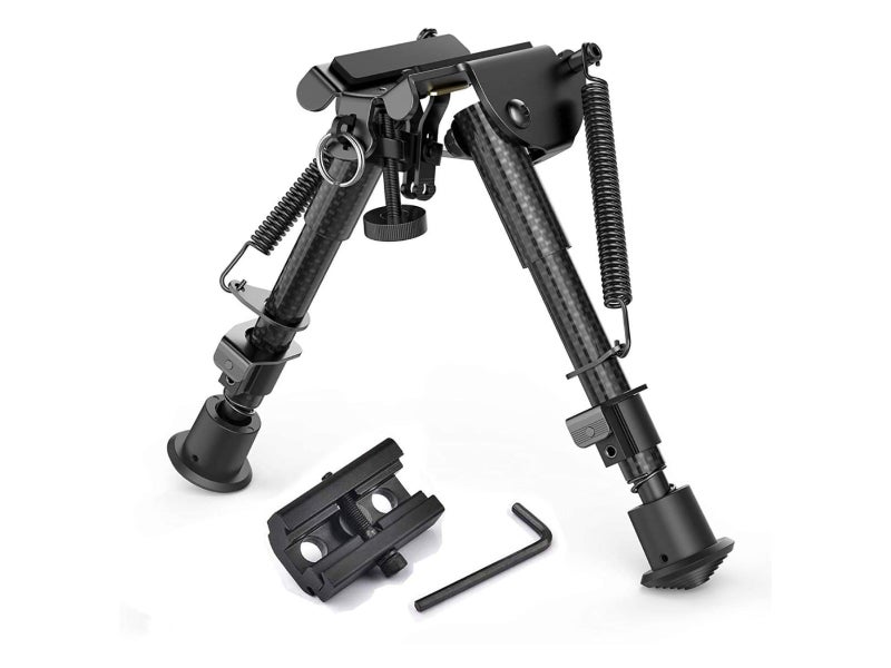 Carbon Fiber Bipod 6-9 Inch with Sling Swivel Mount (A03)63624563587203110