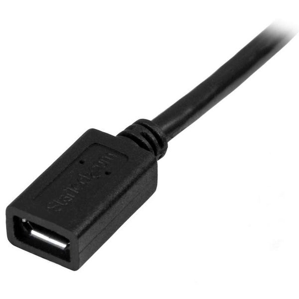 StarTech.com Micro USB Extension Cable - 0.5m (USBUBEXT50CM) Carousel 2