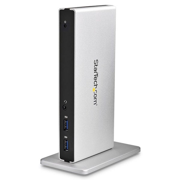 StarTech.com USB3SDOCKDD Dual Monitor USB-A 3.0 Dock - 3.5mm, DVI, RJ45, USB-... Carousel 1