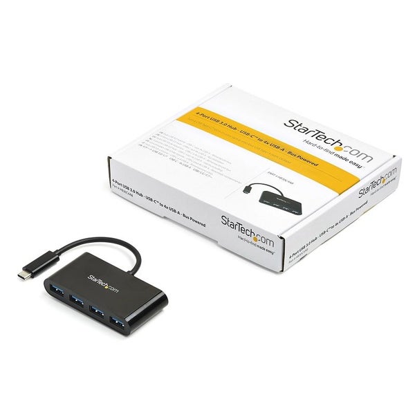 StarTech.com HB30C4AB 4-Port USB-C to 4x USB-A 3.0 Hub Carousel 3