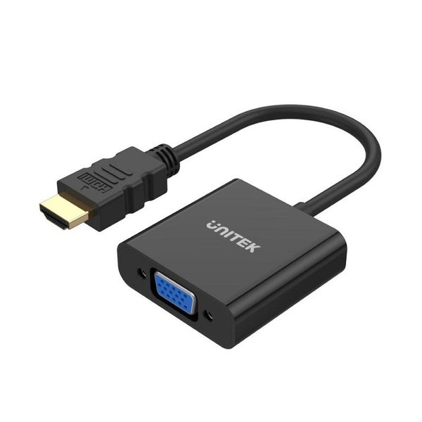 Unitek Y-6333 HDMI to VGA Adapter with Audio Solution Carousel 1