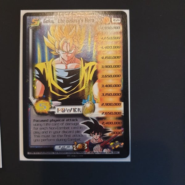 Goku, The Galaxy's Hero Ultra Rare DBZ Carousel 2