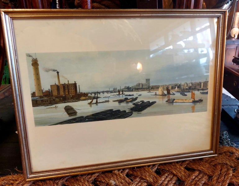 London scenes of 1842 in Watercolour Carousel 1