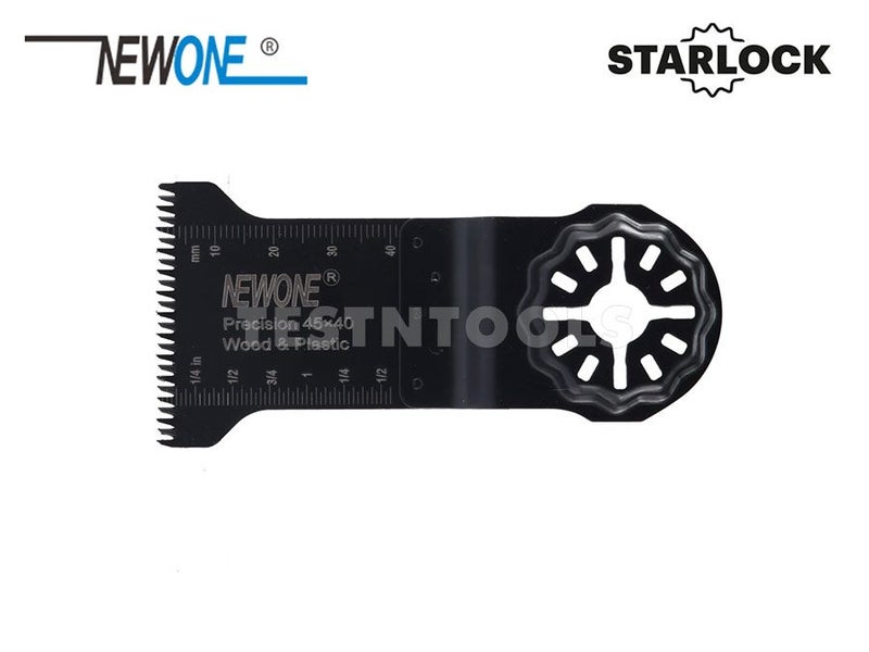 Newone Starlock Type Multi-tool Blade HCS Precision For Wood And Plastic 45 x 40 Carousel 1