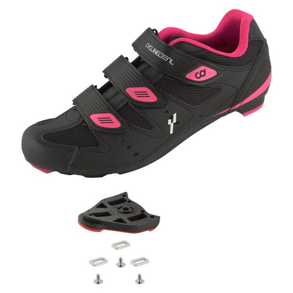 CD Road Bike Women's Shoes with ARC Cleats 43 Carousel 1