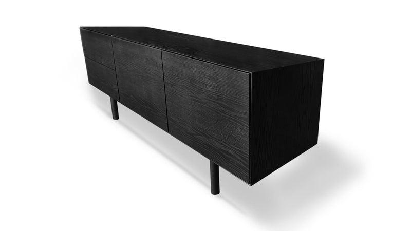 Linear sideboard / TV unit (Black) Carousel 2