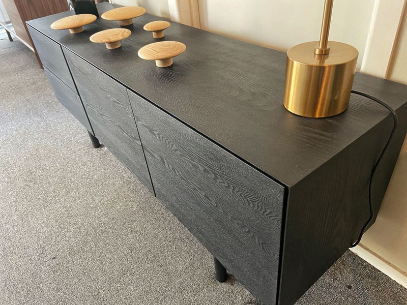 Linear sideboard / TV unit (Black) Carousel 4