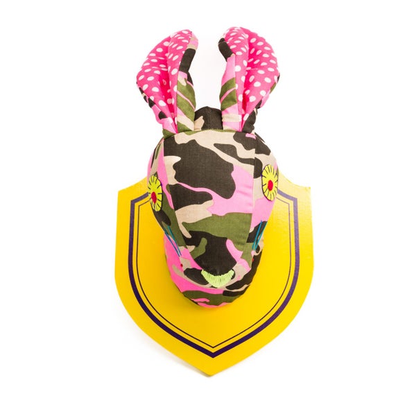 Horse Head Wall Hanging - Pink Camo Design62854322168579117