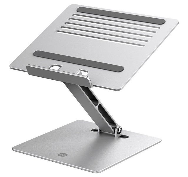 Aluminium Laptop Stand Height Adjustable Sliver Perfect4 Macbook Surface Carousel 2
