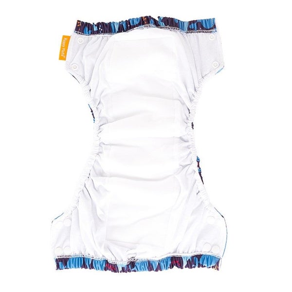 100pcs*BULK*Happy Flute®upgraded toilet training pants/swim nappy w/ SNAP BUTTON Carousel 2