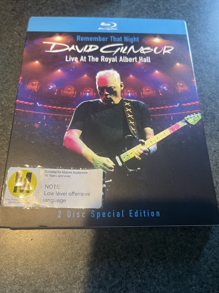 David Gilmour: Remember That Night - Live from the Royal Albert Hall Blu-ray
