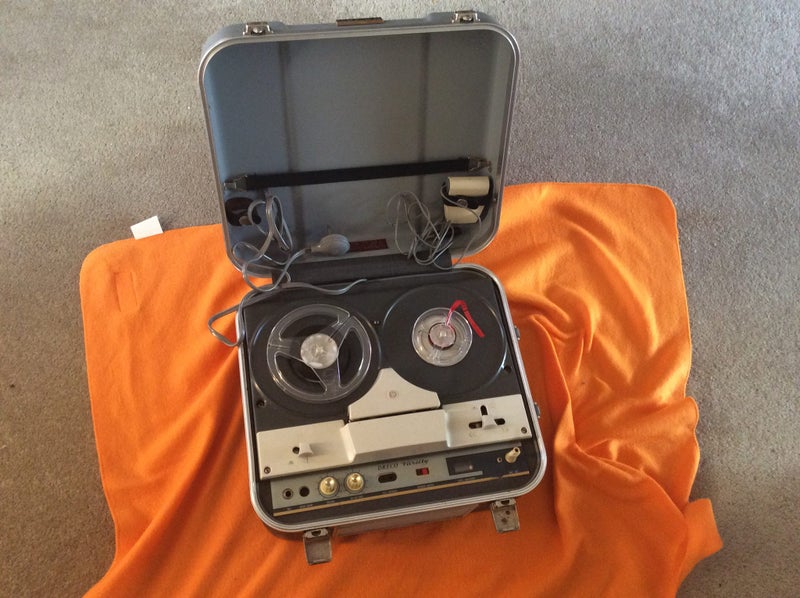 Vintage reel to reel tape player : BidBud