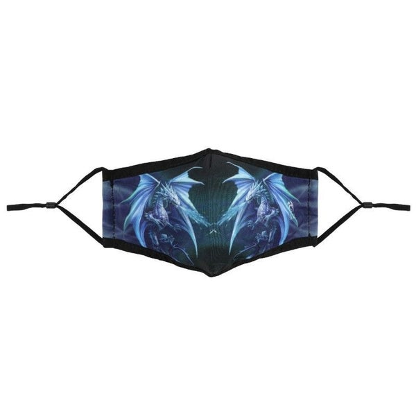 Face Mask - A Stokes Ice Dragon (Set of 5) Carousel 1