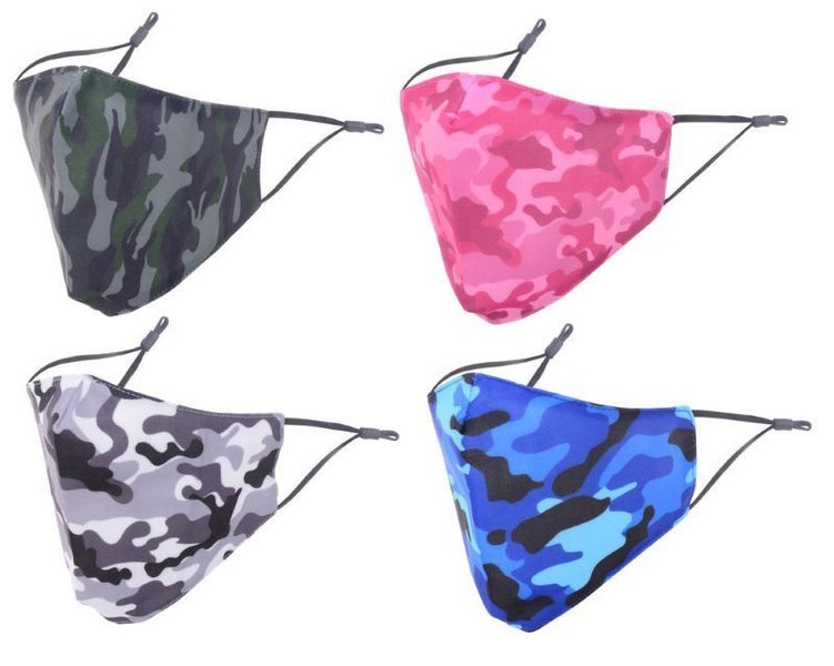 Face Mask - Maskit Camo (Set of 24 Assorted) Carousel 1