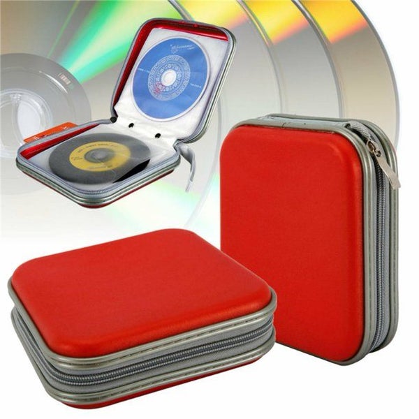 40 Discs Portable CD DVD Wallet Holder Bag Carousel 5