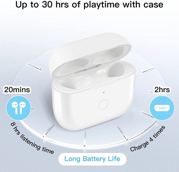 Replacement Wireless Charging Case for AirPods 3 Carousel 2