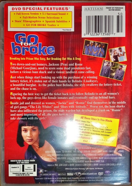 Go for Broke (Region 1 version) Carousel 2