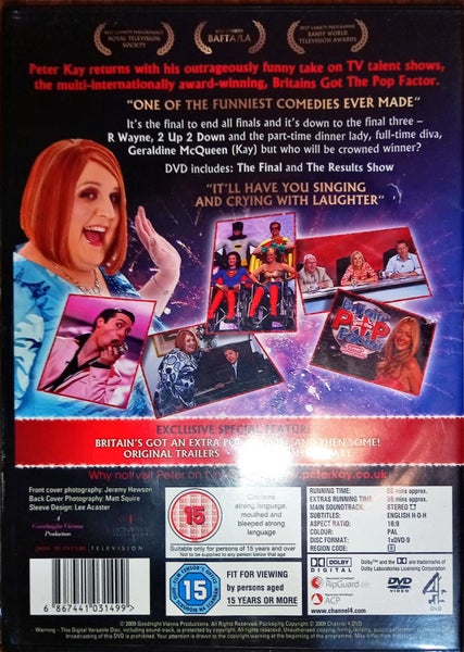 Peter Kay's Britain's got the POP Factor (Region 2 Version) Carousel 2