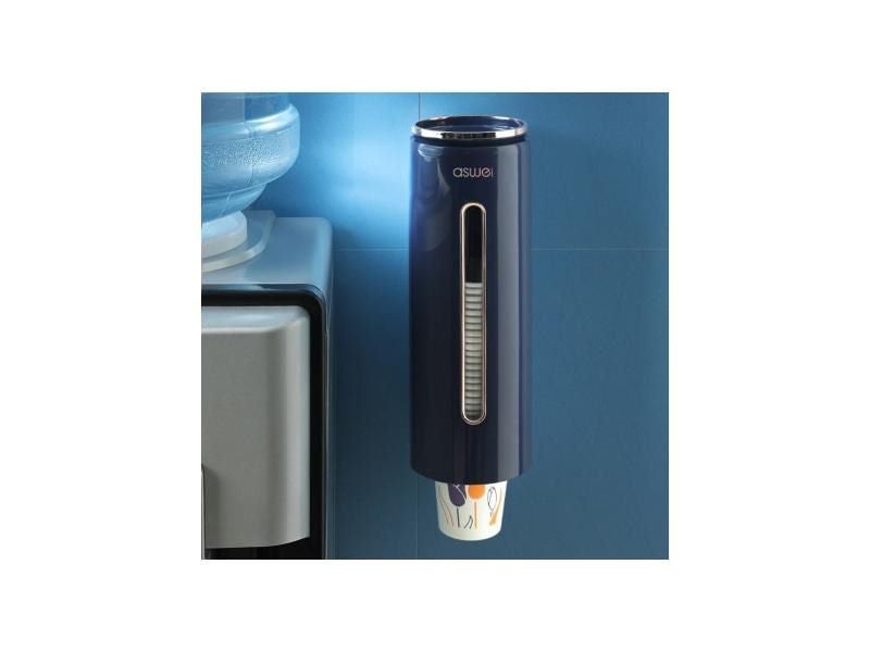 Disposable Paper Cup Dispenser Wall-mounted Plastic Water Dispenser Cup Holder Carousel 1