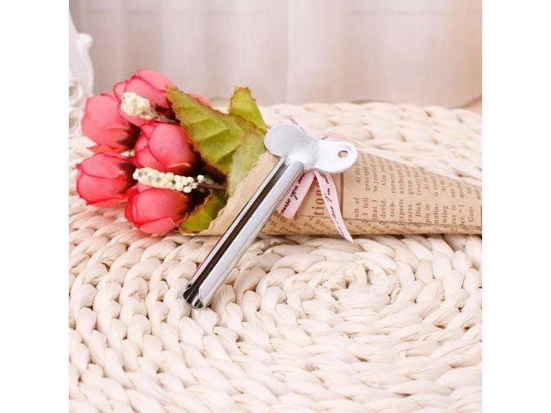 1pc Stainless Steel Plastic Squeezer For Toothpaste Cream Oil Paint Carousel 1