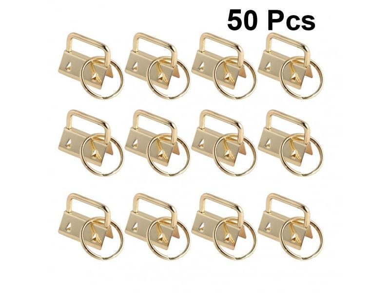Key Fob Keychain Wristlet Chain Making Metal Kit Supplies Lanyard Set Inch Carousel 1