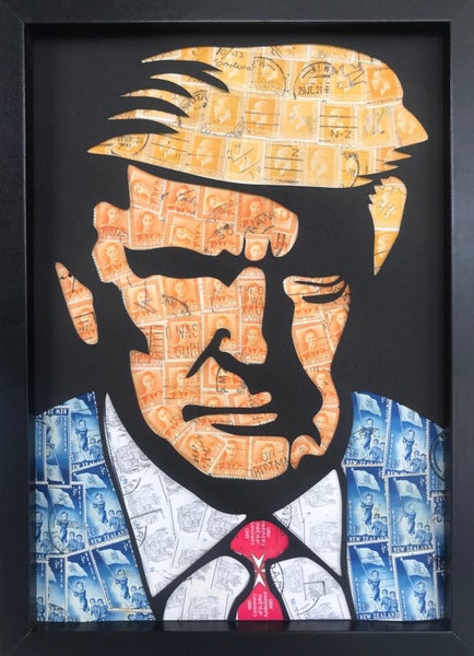 Kiwi Stamp Art - TRUMP Carousel 1