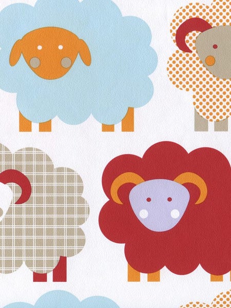 Wallpaper - Sheep Carousel 3