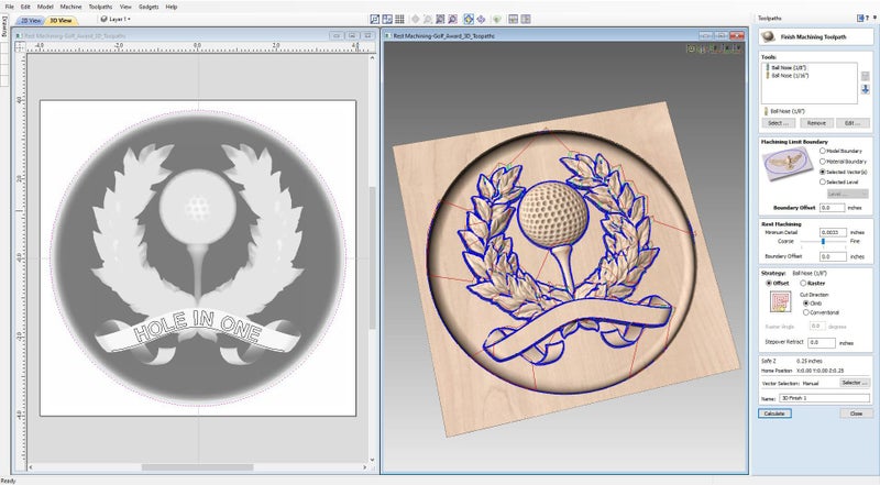 V-Carve Pro Software - Vectric CAD/CNC - Makerspace NZ Carousel 2