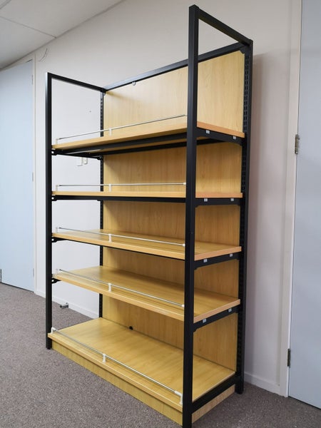 Deluxe display shelf, 2000Hx1200Lx450W single sided, free standing Carousel 1