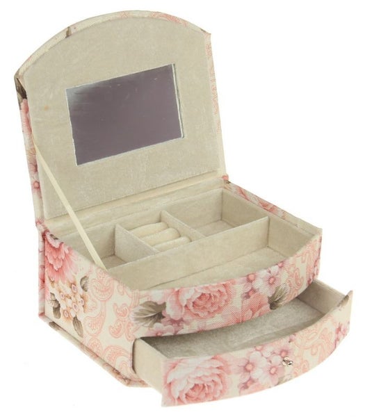 Jewellery Box - Curved Front Large (21cm) Carousel 2