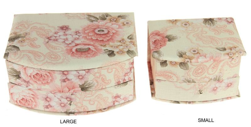 Jewellery Box - Curved Front Large (21cm) Carousel 3